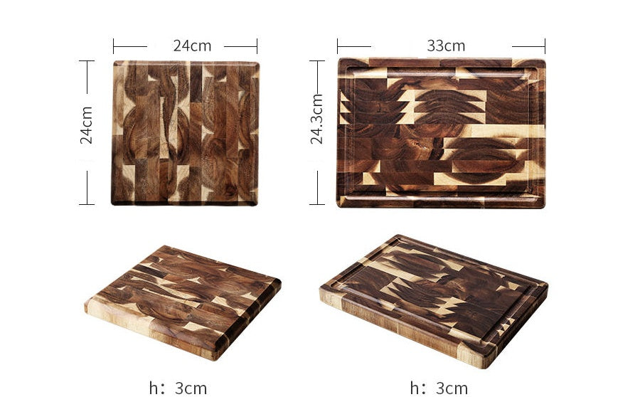 The Essential Kitchen Companion: Kitchen Household Parquet Solid Wood Cutting Board