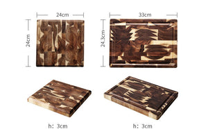 The Essential Kitchen Companion: Kitchen Household Parquet Solid Wood Cutting Board