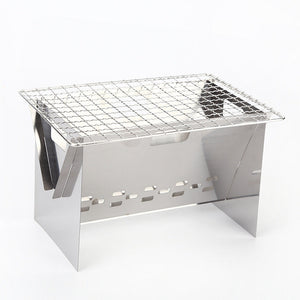 Experience the Joy of Outdoor Cooking with Our Stainless Steel Flat Card Barbecue Grill