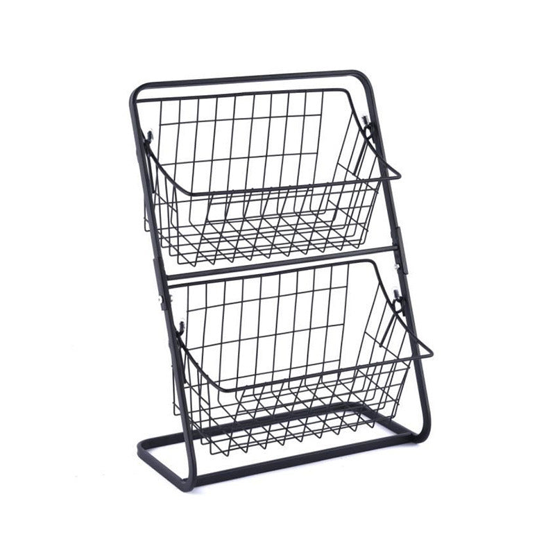 Transform Your Kitchen with the Multilayer Spice Rack Fruit Storage