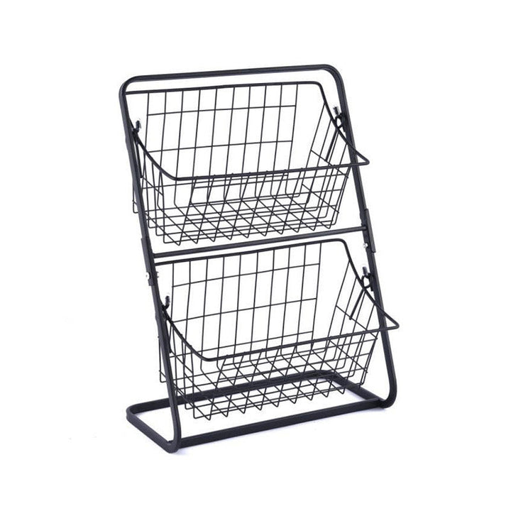 Transform Your Kitchen with the Multilayer Spice Rack Fruit Storage