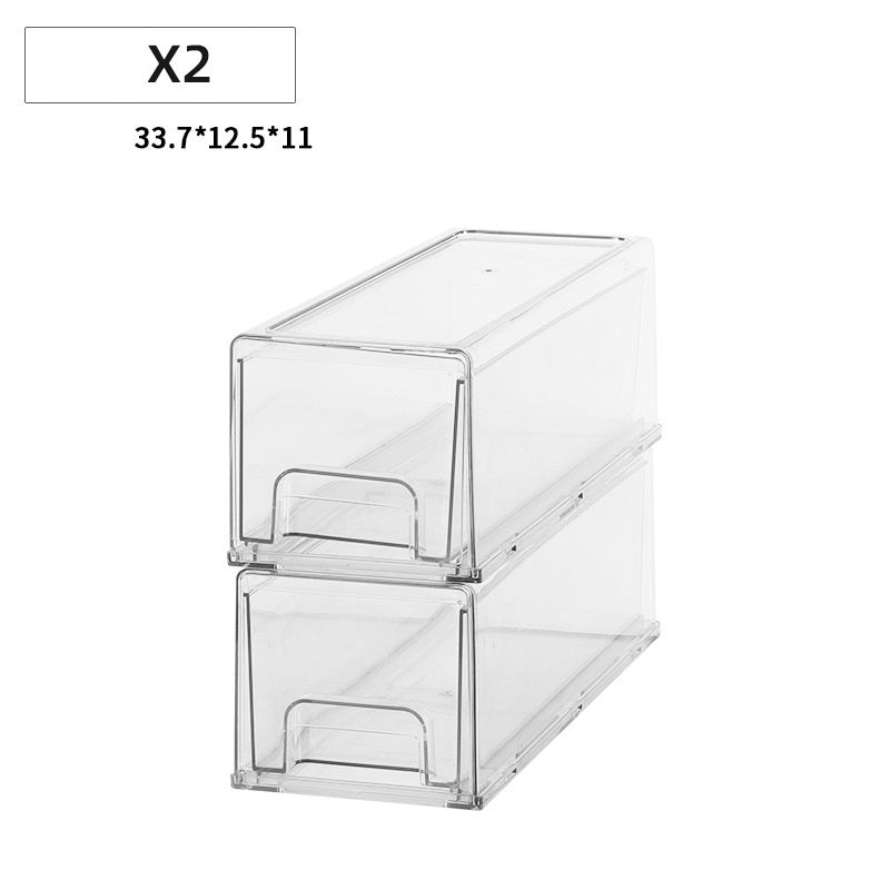 Maximize Your Kitchen Organization with the Refrigerator Fresh-keeping Freezer Storage Box