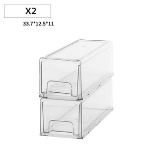 Maximize Your Kitchen Organization with the Refrigerator Fresh-keeping Freezer Storage Box