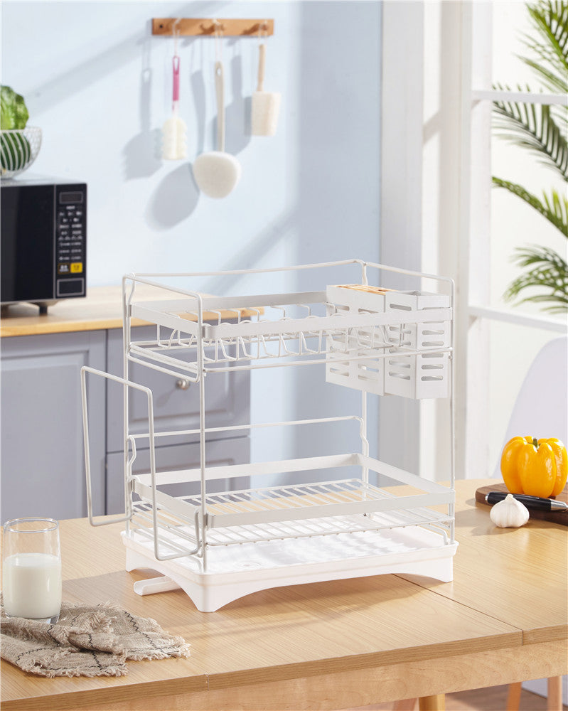 Elevate Your Kitchen Organization with Our Stainless Steel Sink Dish Drying Rack