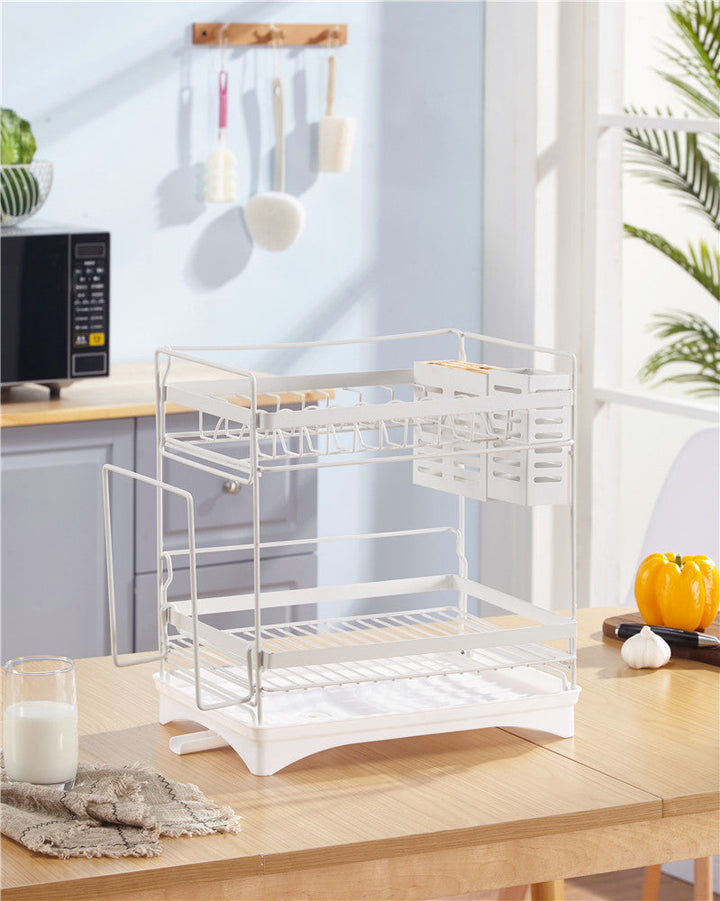 Elevate Your Kitchen Organization with Our Stainless Steel Sink Dish Drying Rack