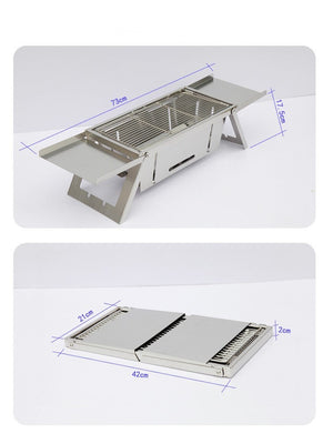 Elevate Your Outdoor Cooking with Our Stainless Steel Barbecue Grill