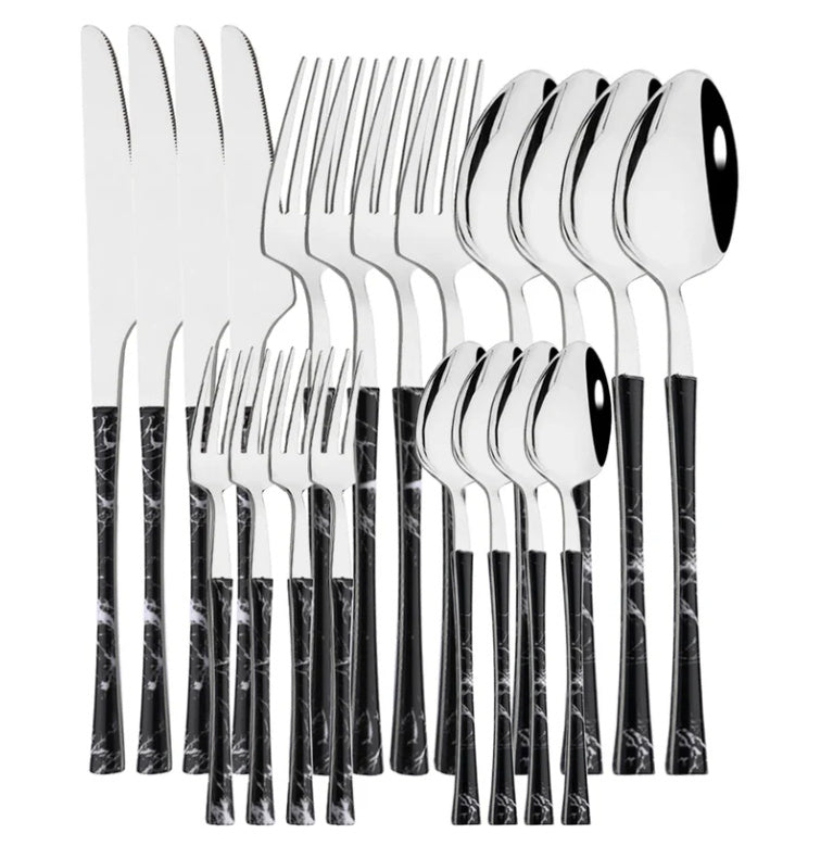 Elevate Your Dining Experience with Our Fork And Spoon Dessert Spoon Suit