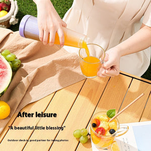 Unlock the Power of Freshness with the Portable Electric Juicer Juice Blender
