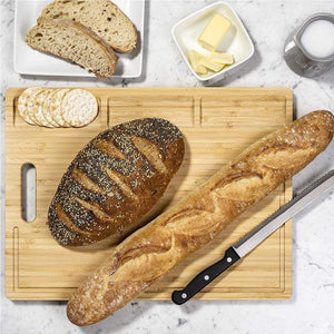 Discover the Ultimate Kitchen Companion: The Household Kitchen Bamboo Rectangular Cutting Board