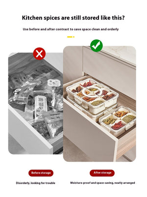 Transform Your Kitchen with the Spice Storage Box