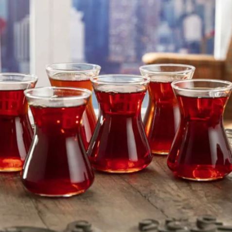 Discover the Elegance of Turkish Tea with Our 125ml Cup Set