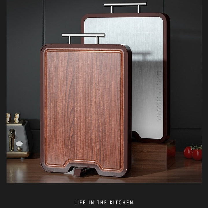 Discover the Ultimate Stainless Steel Ebony Cutting Board