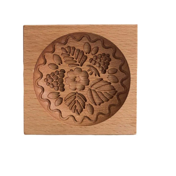Christmas Cookie Cutter-Provance Rose Cookie Stamp