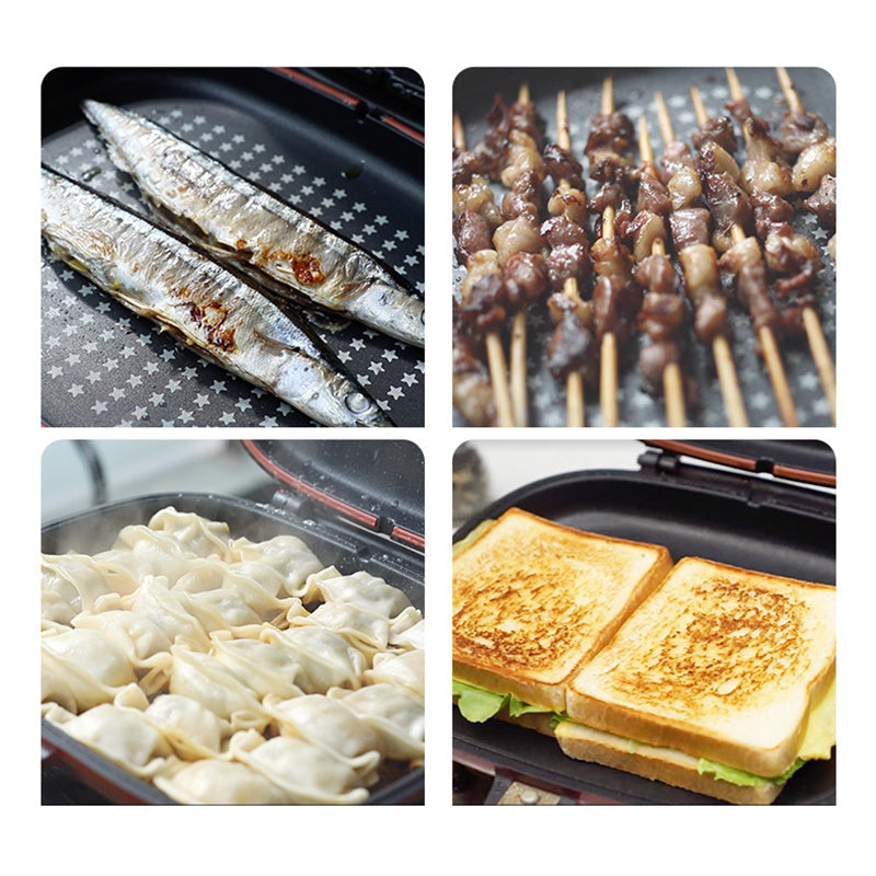 Double Side Non-stick Flip Frying Pan