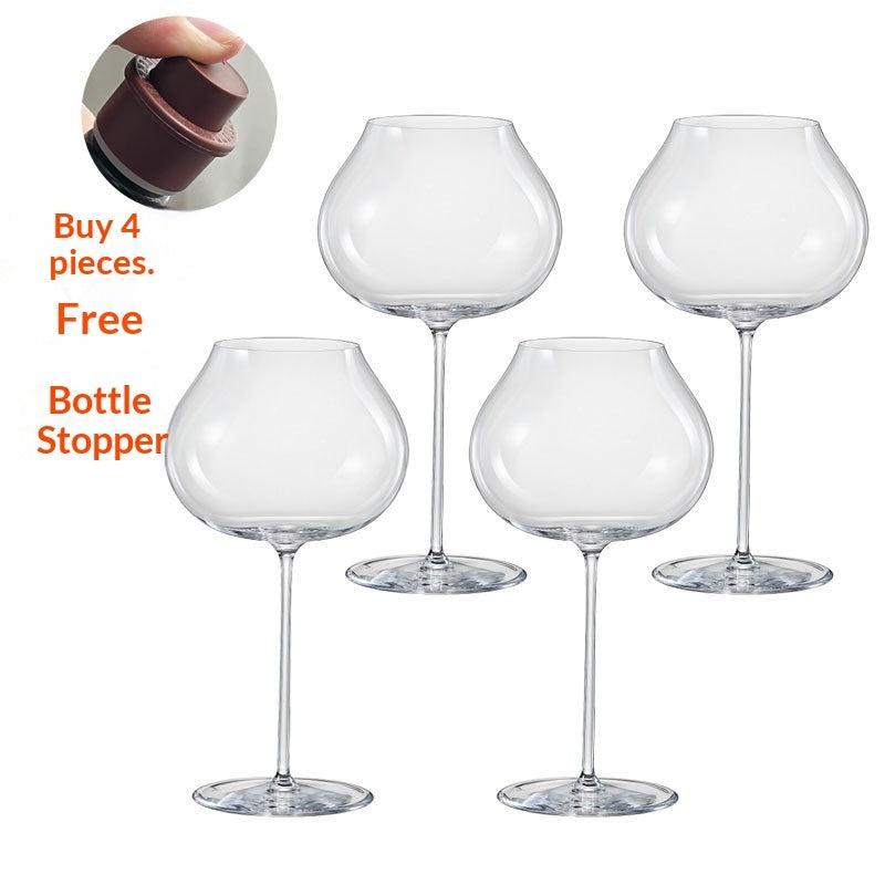 Hand-blown Crystal Glass Wine Glass