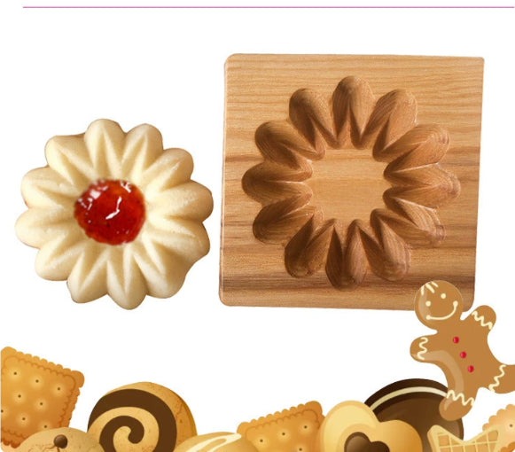 Christmas Cookie Cutter-Provance Rose Cookie Stamp