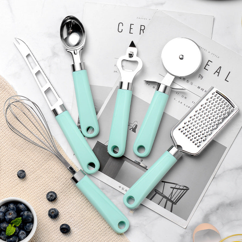 Plastic Handle Kitchen Gadget Set