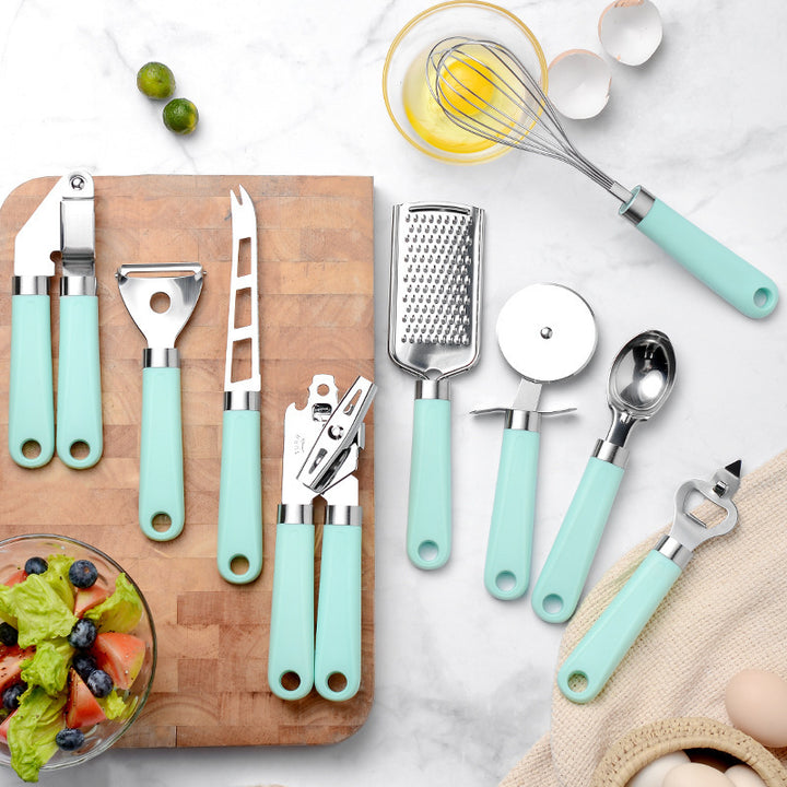 Plastic Handle Kitchen Gadget Set