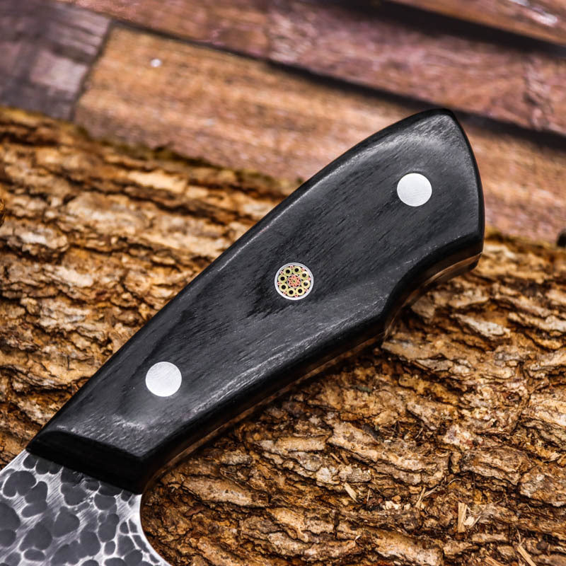 Hand Hammered Kitchen Knife Stainless Steel