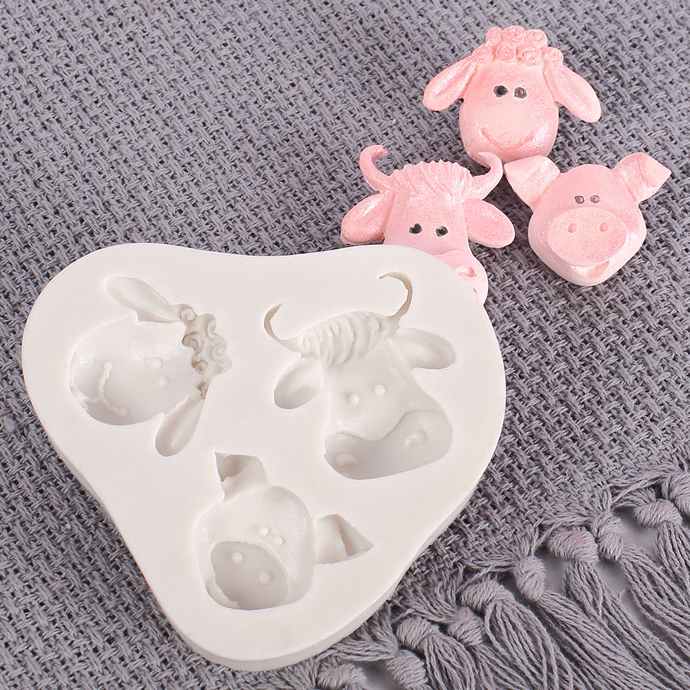 Fondant Cake Liquid Silicone Mold