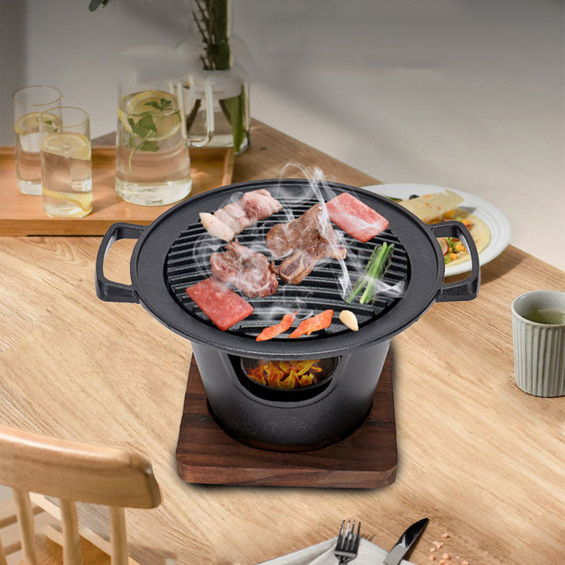 Mini BBQ Grill Alcohol Stove