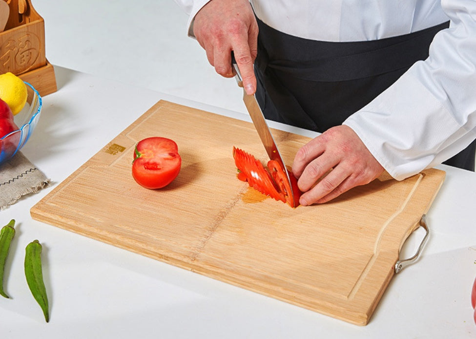 Whole bamboo bamboo carbonization process cutting board cutting board
