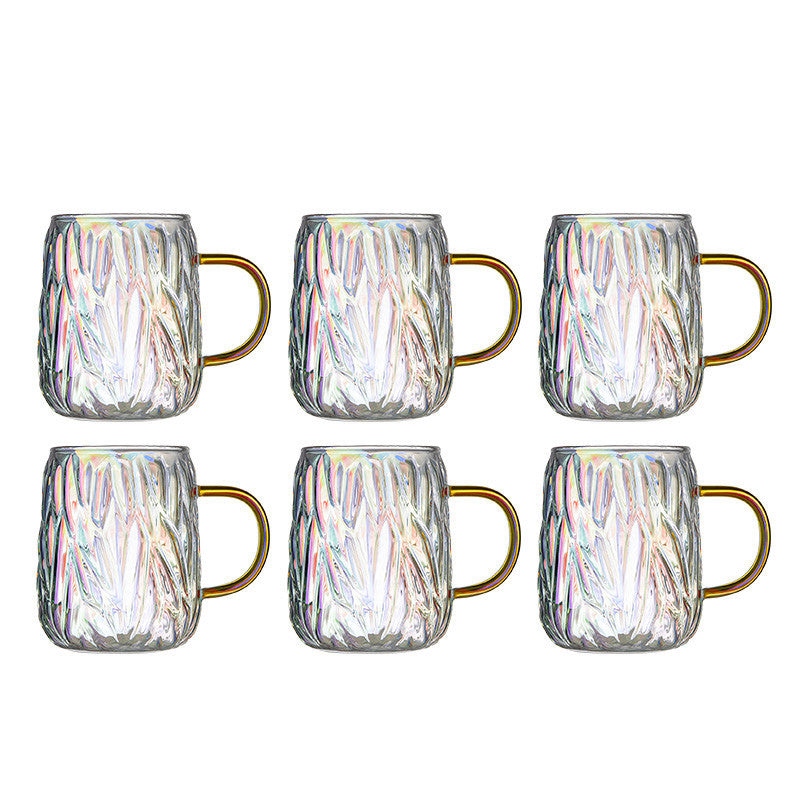 Coffee Glass Hanging Ear Cup Couple Water