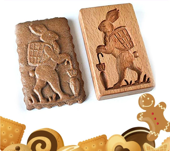 Christmas Cookie Cutter-Provance Rose Cookie Stamp