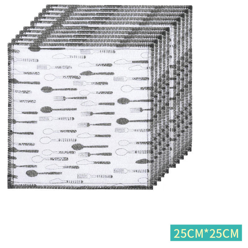 Dish Cloth Kitchen Housework Cleaning Supplies