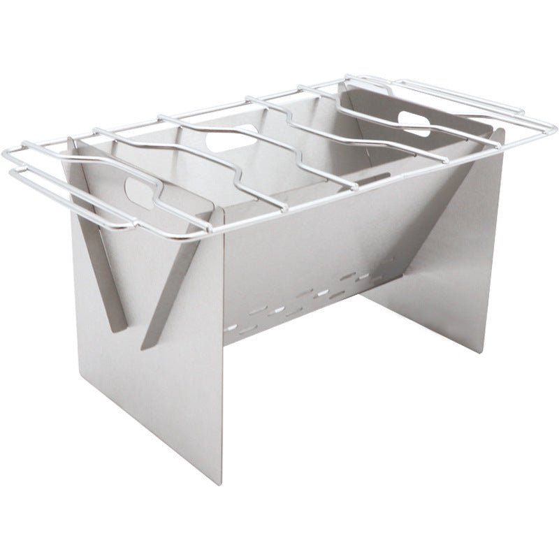 Stainless Steel Flat Card Barbecue Grill