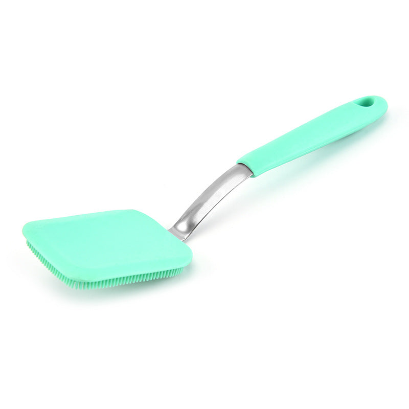 Kitchen Hanging Silicone Cleaning Kitchen Oil Removing Handle Dish Brush