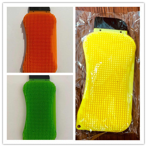 Magic 3 In 1 Silicone Sponge Clean Brush Dish Washing Eco-Friendly Scrubber Cleaning