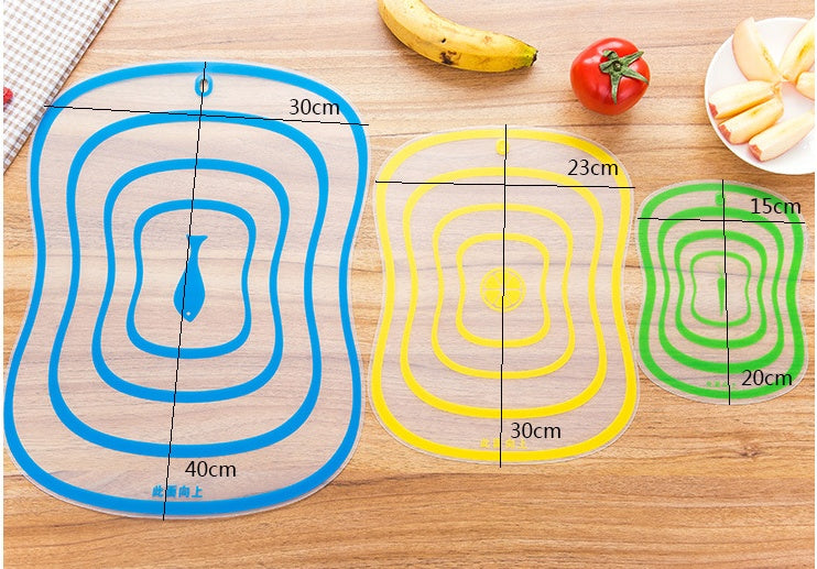 Transparent cutting board