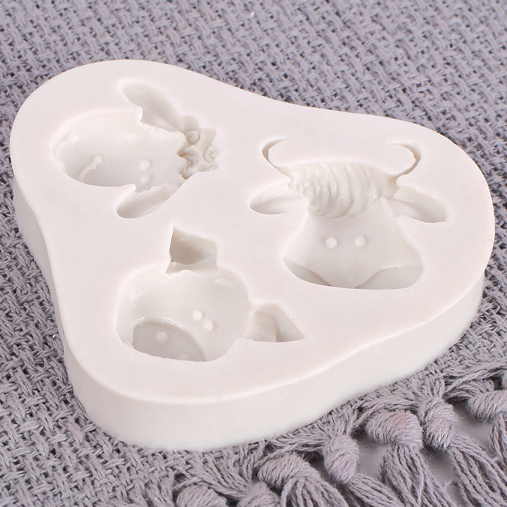 Fondant Cake Liquid Silicone Mold