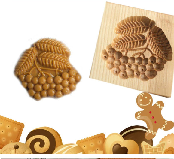 Christmas Cookie Cutter-Provance Rose Cookie Stamp