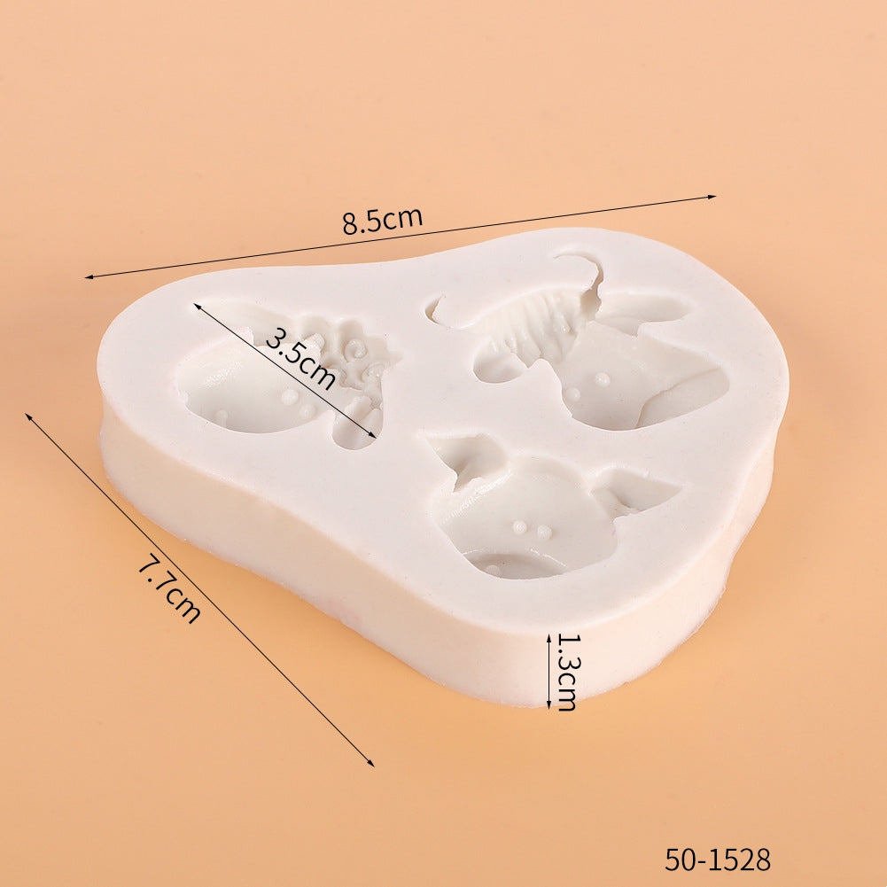 Fondant Cake Liquid Silicone Mold