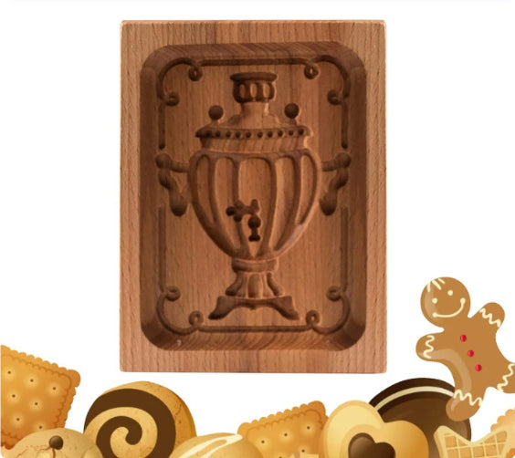 Christmas Cookie Cutter-Provance Rose Cookie Stamp