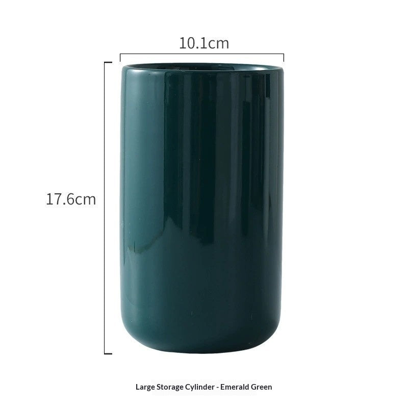 Kitchen Utensil Spatulas And Ladles Ceramic Storage Container