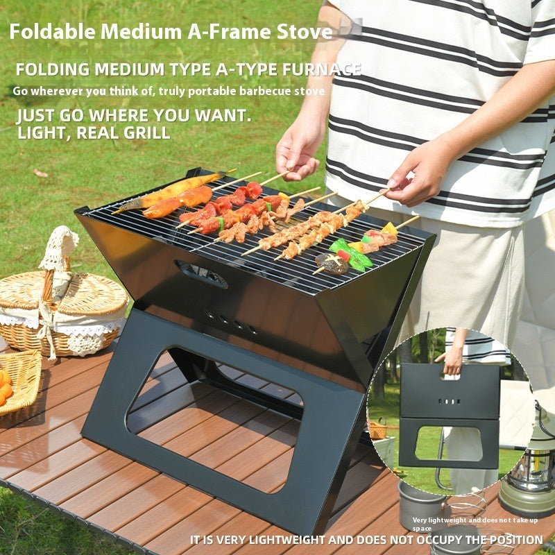 Outdoor Camping Portable Barbecue Grill