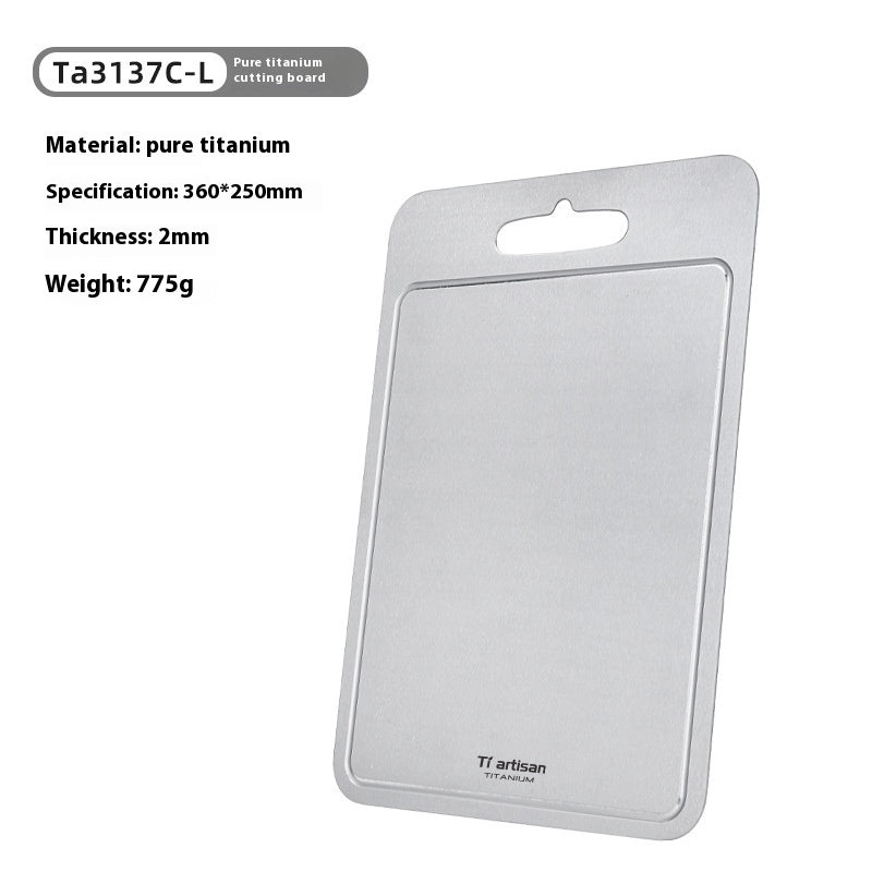 Pure Titanium Cutting Board Household