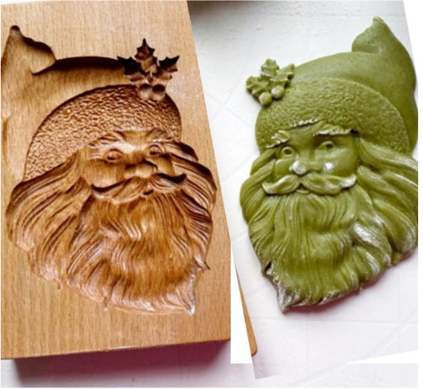 Christmas Cookie Cutter-Provance Rose Cookie Stamp