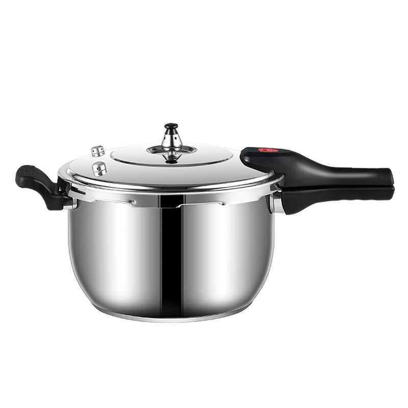 Household Double Bottom Universal Single Handle Multi-functional Large Capacity Stainless Steel Pressure Cooker