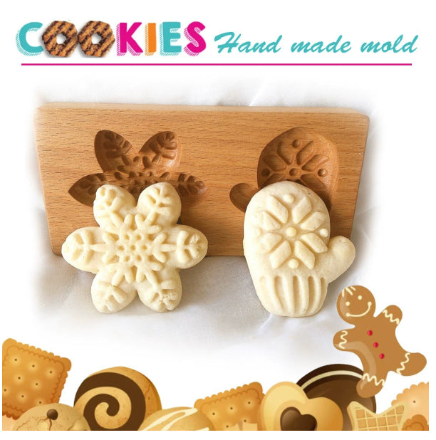 Christmas Cookie Cutter-Provance Rose Cookie Stamp