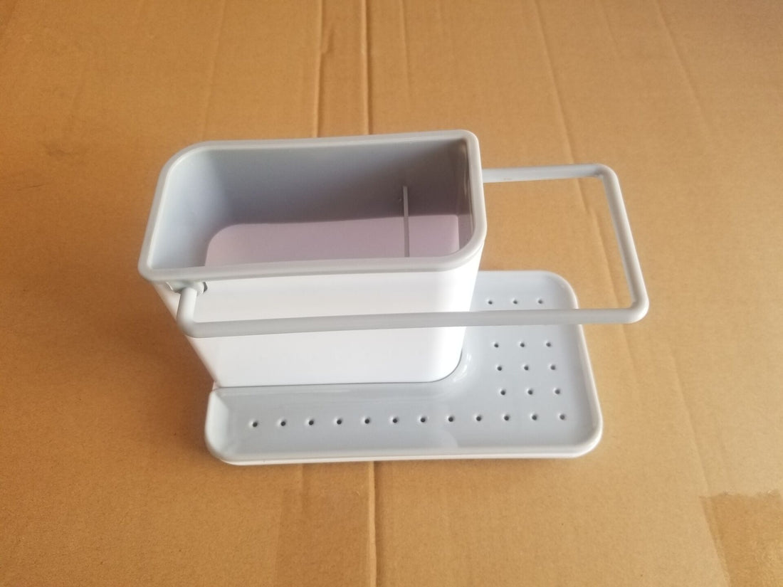 Kitchen cleaning supplies drain storage rack