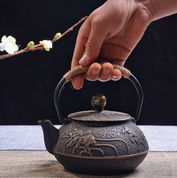 Cast Iron Teapot