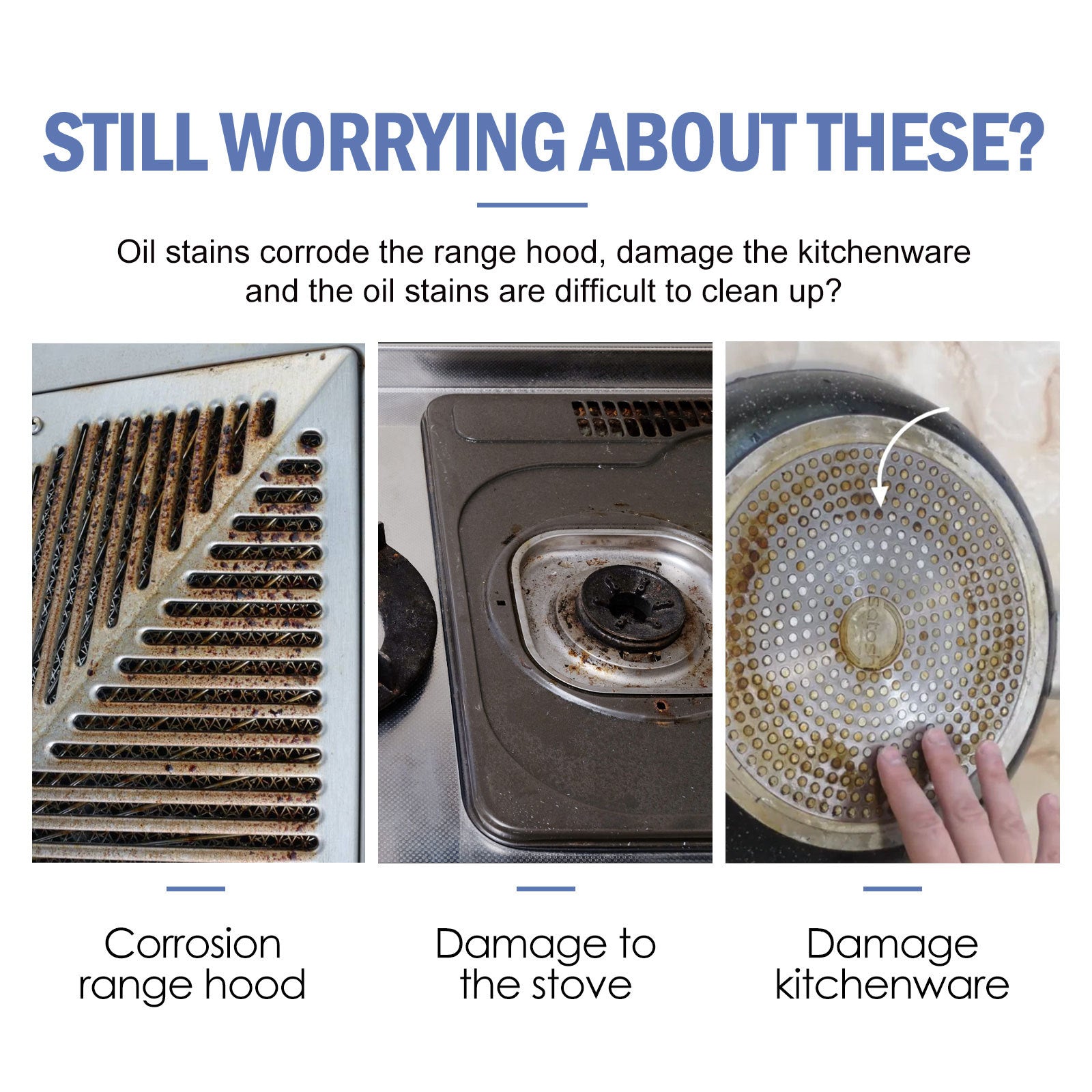 Kitchen Stain Multifunctional Cleaning Powder