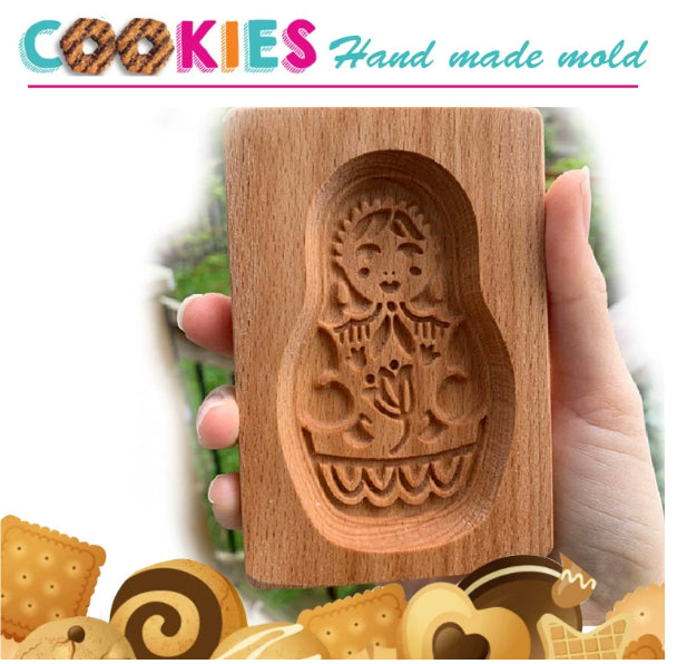 Christmas Cookie Cutter-Provance Rose Cookie Stamp