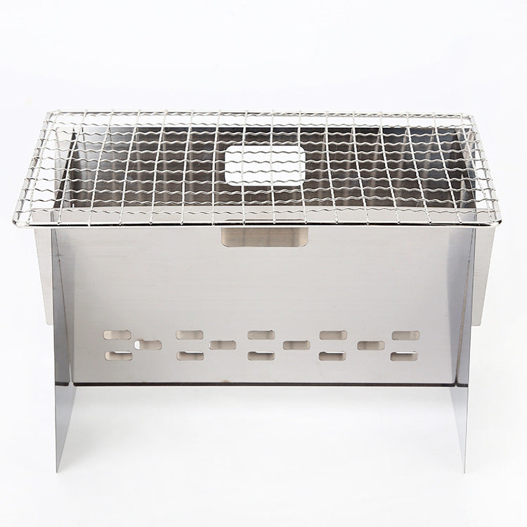 Stainless Steel Flat Card Barbecue Grill