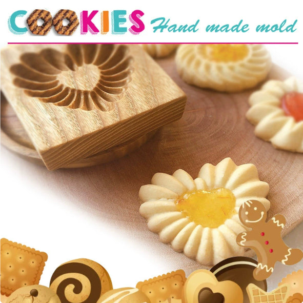 Christmas Cookie Cutter-Provance Rose Cookie Stamp