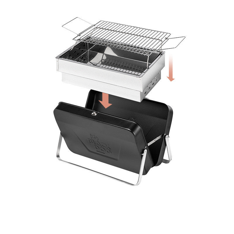 Outdoor Barbecue Grill Household Small Folding